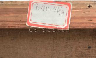 Molnár József (1821-1899): Párbaj (csatajelenet). Olaj, vászon, jelezve balra lent. Restaurált. Prov...