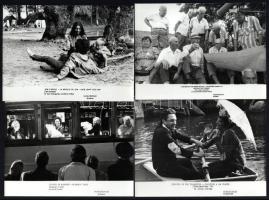 cca 1999 előtt készült magyar filmek egy-egy jelenete, 13 db vintage produkciós filmfotó ezüst zsela...