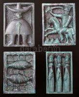 Németh János kerámiaszobrok, reliefek, plasztikák. [Bp.], 2010, Vitrin Művészeti Kiadó. Gazdag képan...