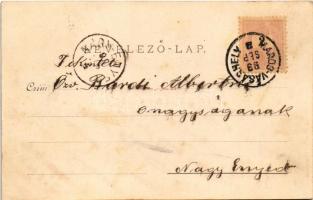 1899 (Vorläufer) Marosvásárhely, Targu Mures; Fő tér, Székely iparmúzeum. Temesvári M. kiadása / mai...