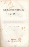 Knauz Nándor műveiből, illetve általa kiadott műből készült kolligátum: 

Bartal György: A parthus...