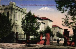 1915 Nagyvárad, Oradea; József főherceg m. kir. honvéd laktanya / K.u.K. military barracks (EK)