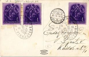 Budapest II. Törökbástya söröző és étterem kerthelyisége; Margit körút 89. + "1938 Rozsnyó viss...