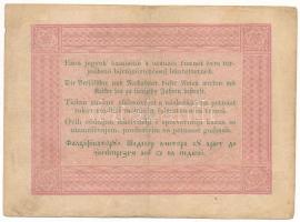 1848. 5Ft "Kossuth bankó" vörösesbarna nyomat T:F 
Adamo G109