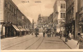 Linz a. D. with tram