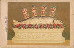 Kovács Teréz: Szegedi képes szakácskönyv. 4 színnyomattal és 100-nél több finom fametszettel. Szeged...