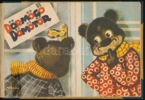 1957 Dörmögő Dömötör. I. évf. 1-9.,11-12. sz. Majdnem teljes első évfolyam. Haránt-alakú élvászon-kö...