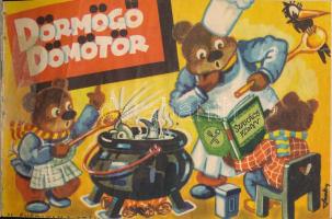 1958 Dörmögő Dömötör. II. évf. 1-12. sz. Teljes második évfolyam. Haránt-alakú kissé kopott félvászo...