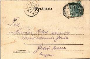 1903 Wien, Vienna, Bécs; Tilgner-Brunnen im Resselpark / Tilgner-kút a Ressel parkban / fountain, pa...