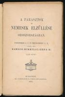 Samson-Himmelstjerna, H[ermann Guidó]: A parasztok és a nemesek elzüllése Oroszországban. I-II. köt....
