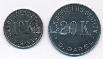 Osztrák-Magyar Monarchia / Deutsch Gabel (Jablonné v Podjestsdí) tiszti hadifogolytábor ~1914-1918. ...