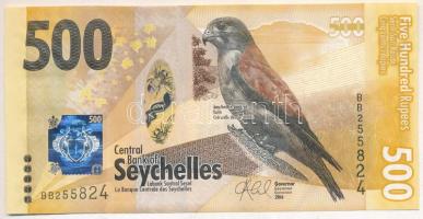 Seychelles-szigetek 2016. 500R "BB255824" T:UNC Seychelles 2016. 500 Rupees "BB255824" C:UNC