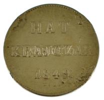 1849NB 6kr Ag T:VF ph, lapkahiba
Adamo B3