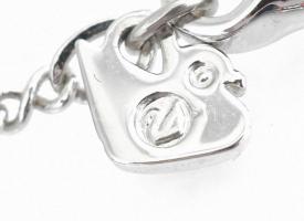 Swarovski ezüst és kristály nyaklánc Jelzett, eredeti dobozában 10 g