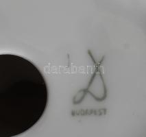 Drasche anya gyermekével, jelzéssel, minimális kopottsággal, m: 24 cm