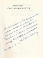 Sárközi Sándor: Küzdelmes katonaévek. Bp., 1979, Zrínyi, 224+4 p.+ 16 t. Kiadói egészvászon-kötés, k...
