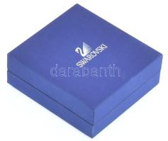 Swarovski ezüst és kristály nyaklánc és fülbevaló szett. Jelzett, eredeti dobozában 10 g