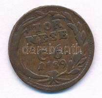 Olasz Államok / Nápoly és Szicília 1789P 1T (6c) Cu "IV. Ferdinánd" T:VF,F
Italian States...