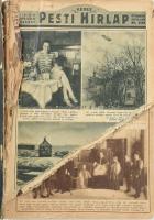 1928 A Képes Pesti Hírlap magazin áprilistól decemberig tartó számai bekötve., sérült kötésben