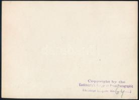 Kankovszky Ervin (1884-1945): Afrika, pecséttel jelzett fotó, 11,5×15,5 cm