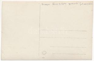 Magyar lovaskatona gyakorló felszerellésben / Hungarian cavalryman. photo