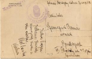 Osztrák-magyar katona fényképes húsvéti üdvözlőlapja / WWI Austro-Hungarian K.u.K. military, soldier...