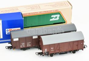 5 doboz, összesen 5 db Piko vasút modell, vasúti kocsi szerelvény eredeti dobozában, újszerű állapot...