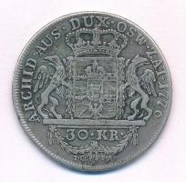 Ausztria / Felosztott Lengyelország 1776IC-FA 30kr Ag "Mária Terézia" (8,99g) T:VF vésett ...