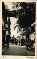 1941 Zombor, Sombor; Fő utca részlet, üzletek / main street, shops