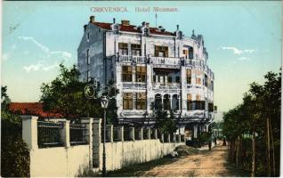 Crikvenica, Cirkvenica; Hotel Miramare szálloda / hotel. Ed. Feitzinger's Kunstverlag No. 114. ...