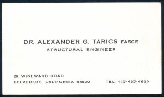 2001 Tarics Sándor (1913-2016) olimpiai bajnok magyar vízilabdázó, építőmérnök sajátkezű sorai, aláí...