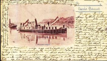 Mohács Margitta-sziget, hajók