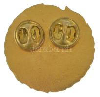 ~1990. "Ejtőernyős" zománcozott fém kitűző (35mm) T:AU,XF kis zománchiba