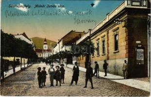 1915 Sátoraljaújhely, Molnár István utca (fa)