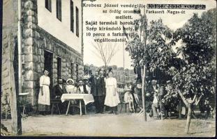 Budapest XII. Krebesz József vendéglője, Farkasrét