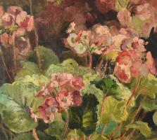 Nagy Béláné (?-?), 1926-ban Nagybányán dolgozott: Virágcsendélet. Olaj, vászon. Jelezve balra lent. ...