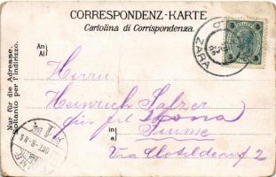 1902 Zadar, Zara; Chiesa di S. Maria, Riva Vecchia. A. Girardi & figlio Art Nouveau, floral, lit...