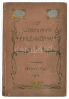 Gróf Széchenyi István emlékkönyv. Szerk.: Nyesti Pál. Bp., 1905, gróf Széchenyi István emléke ápolására alakult bizottság (&quot;Otthon&quot;-ny.), 131+(5) p. Kiadói aranyozott, festett, szecessziós egészvászon-kötés, kissé viseltes, kopottas borítóval, szétvált fűzéssel (lapok második fele kijár), a 123. sz. ,,Pálfy Dániel&quot; Cserkészcsapat bélyegzőivel.