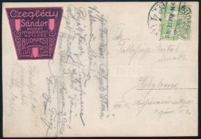 1914 Budapest, A Budapesti Iparosképző Protestáns Egylet műkedvelői "A tolvaj" című színda...