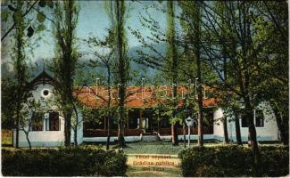 1915 Balázsfalva, Blasendorf, Blaj; Gradina publica din Veza / Vézai népkert / park (EK)