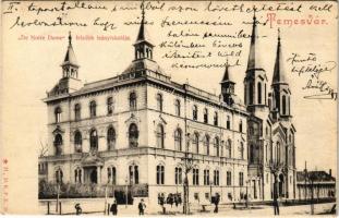 1904 Temesvár, Timisoara; De Notre Dame felsőbb leányiskolája / girls school. D.K.F.E. II. 35. (EK)