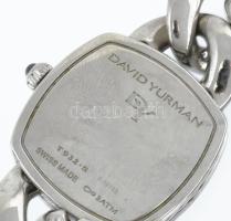 David Yurman T932-S ezüst női kvarc szerkezetű karóra, drágakövekkel ékített. Jelzett, működő, jó ál...
