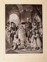 Schiller, [Friedrich]: Das Lied von der Glocke. Mit Illustrationen von C. Jäger und A. Müller. Münch...