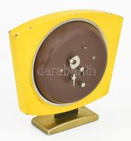 MOM asztali óra, nem működik, kopott, m: 14,5 cm