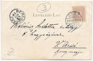 1899 (Vorläufer) Dés, Dej; Szent Ferencrendiek palotája, Vármegyeház, Millenniumi emlékmű, Laktanya....