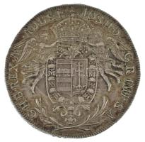 1786A 1/2 Tallér Ag "II. József" (14,04g) T:XF patina / Hungary 1786A 1/2 Thaler Ag "...