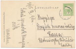 1915 Kőhalom, Reps, Rupea; Feljárat a várhoz. Johanna Gunesch kiadása / road to the castle