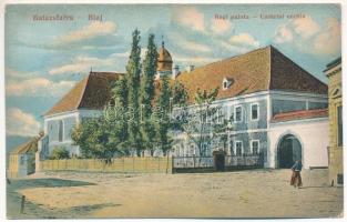 1915 Balázsfalva, Blasendorf, Blaj; Régi palota / Castelul vechiu / old castle (EK)