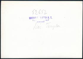 1940 Dés (Erdély), templom magyar zászlóval, konflisokkal, hátoldalon feliratozott és pecsételt fotó...