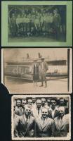 cca 1910-1955 Kőszegi György (1888-1955) labdarúgó, labdarúgó edző fotó hagyatéka, sok családi fotó,...